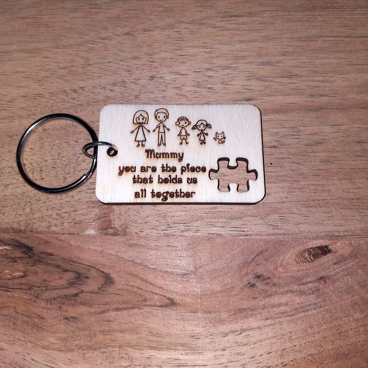 Obesek za ključe - družina