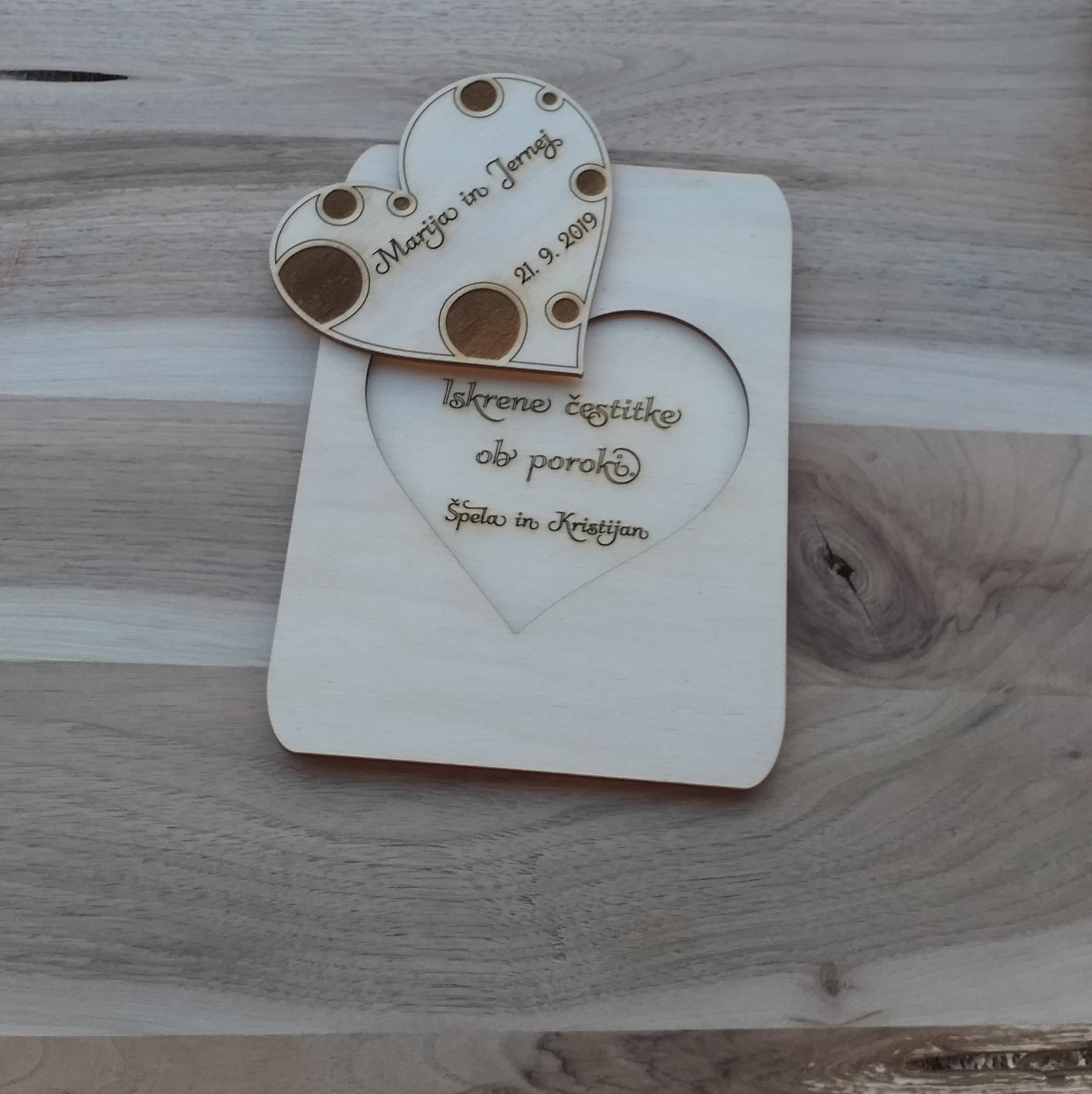 Voščilnica, čestitka vstavljanka