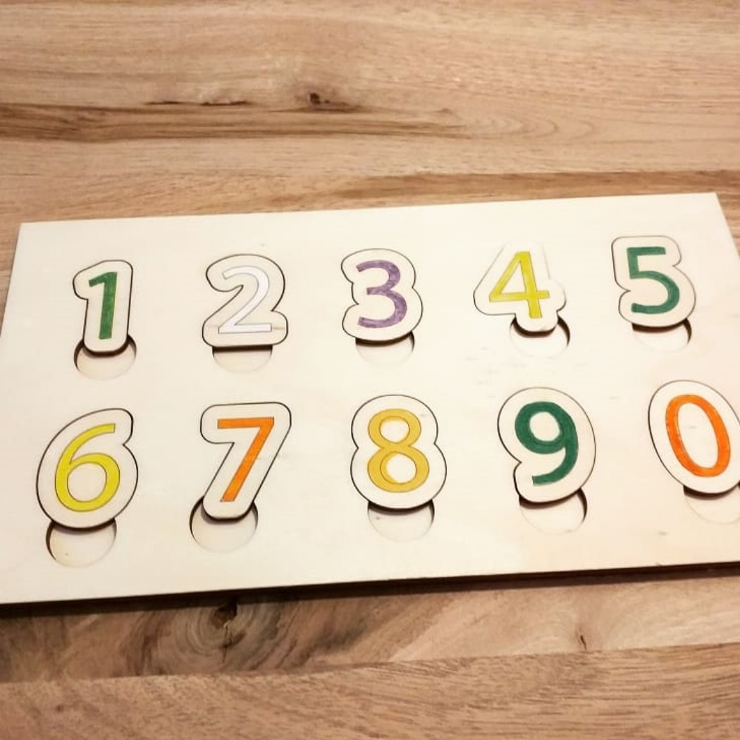 Vstavljanka števila 0-9