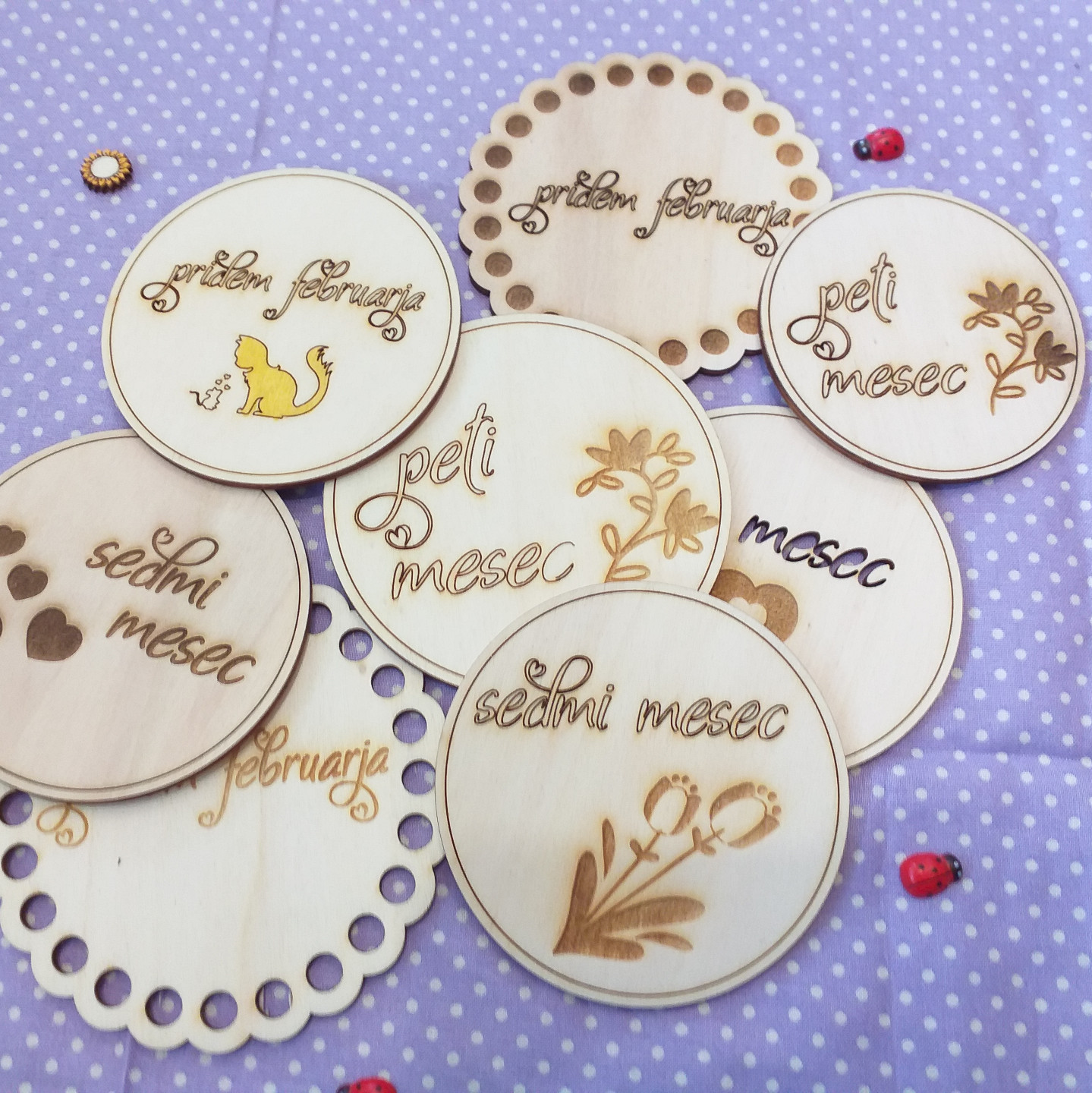 Lesene tablice - nosečka