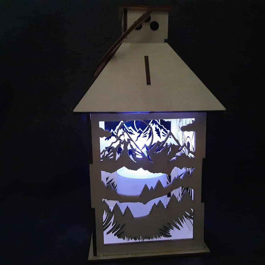 Lesena svečka (za elektronski vložek)