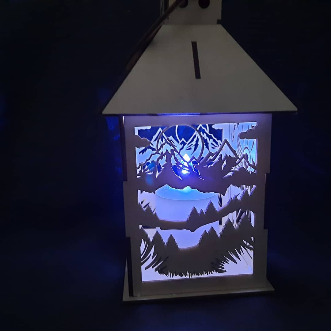 Lesena svečka (za elektronski vložek)