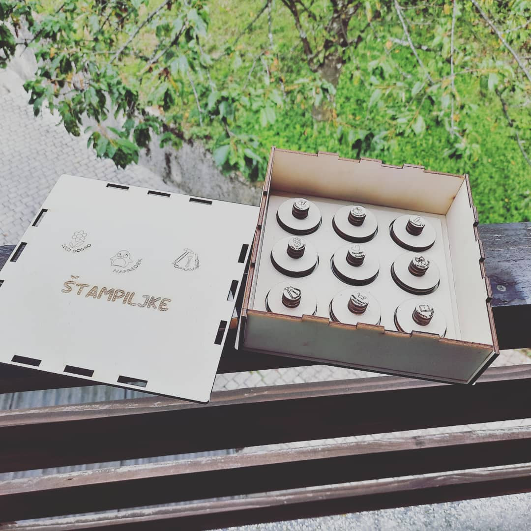 Komplet štampiljk za učiteljice