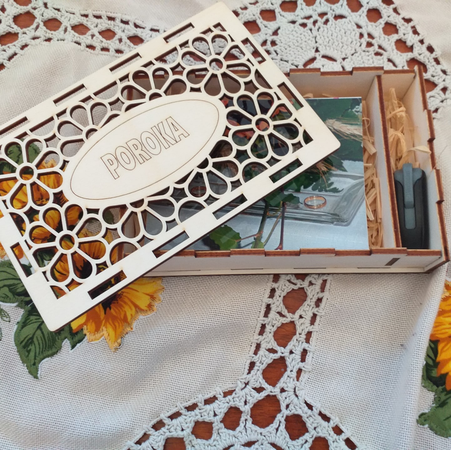 Škatlica za slike + USB ključek