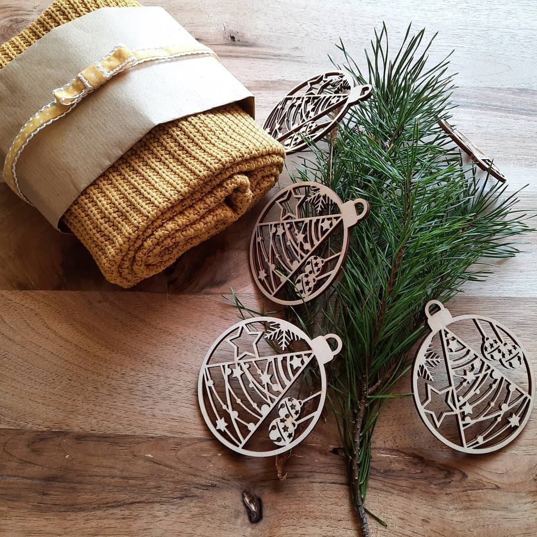 Obesek božično drevo - komplet