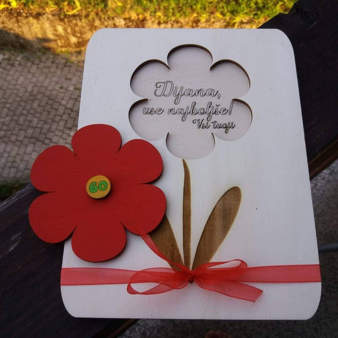 Voščilnica, čestitka vstavljanka