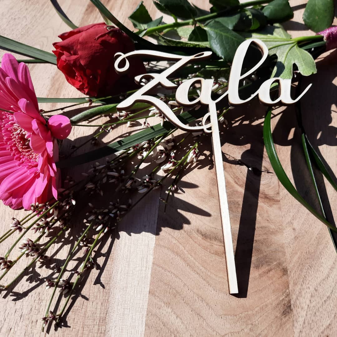 Cake topper - sv. krst