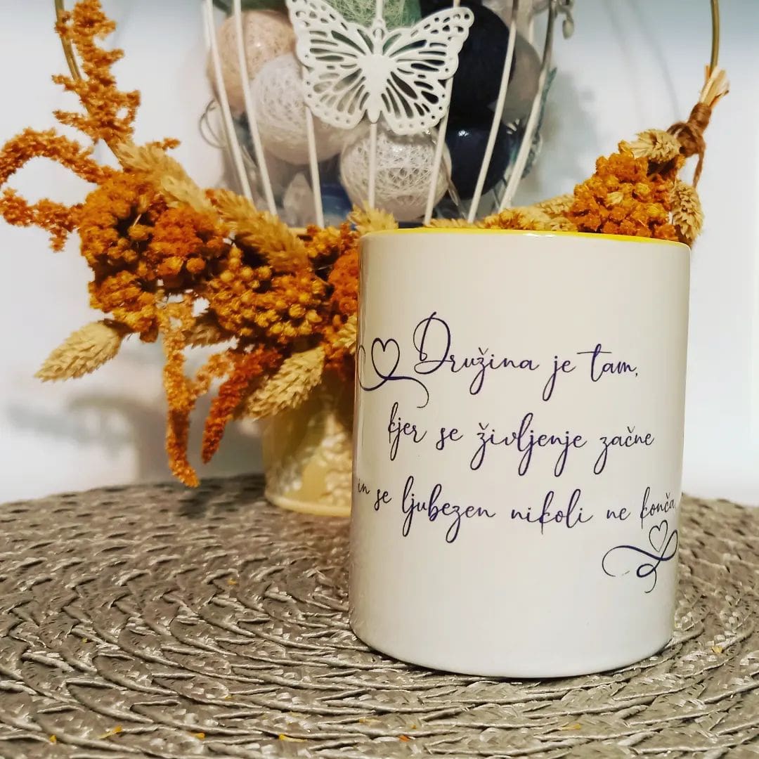 Skodelica (lonček) s potiskom