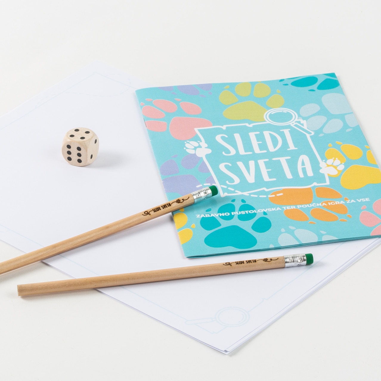 Sledi sveta - Zabavno pustolovska ter poučna družabna igra za vse