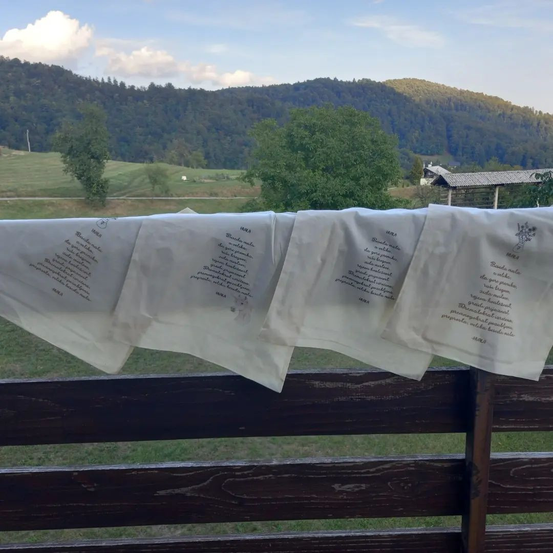 Bombažna vrečka - mala in velika