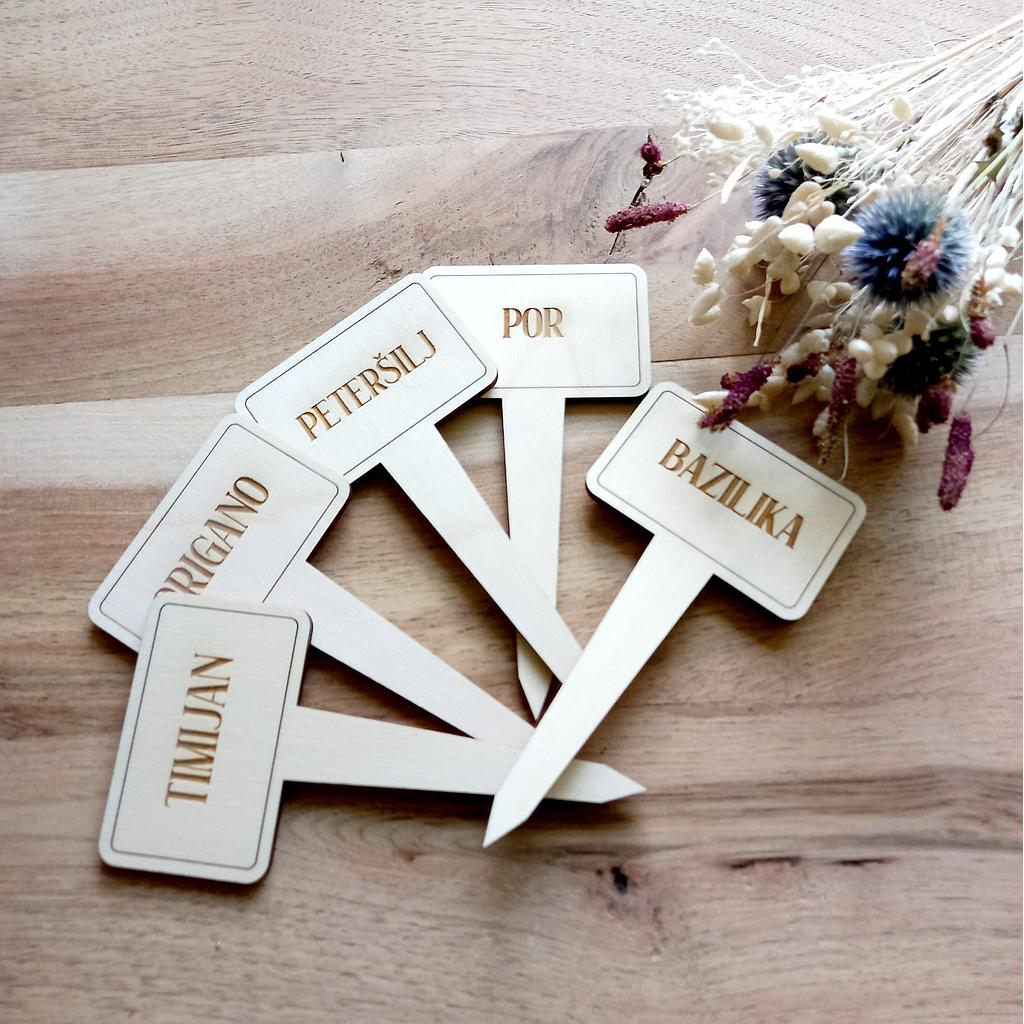 Vrtni označevalci 2023 - komplet