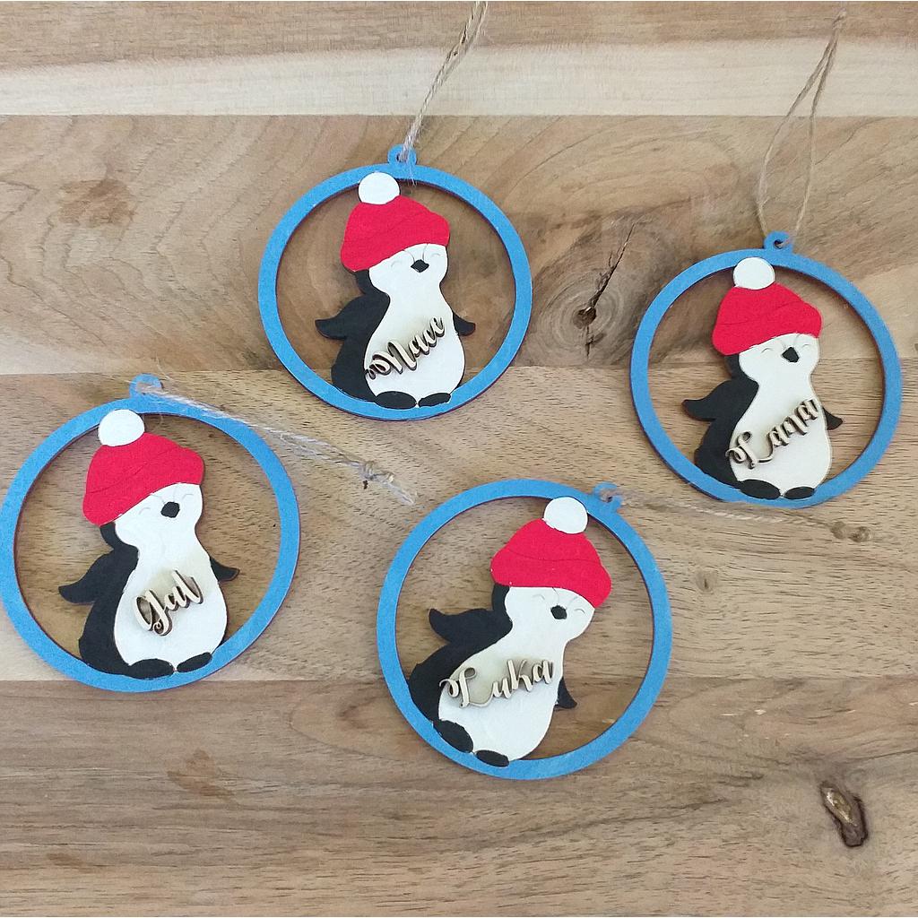 Novoletni obesek - pingvin