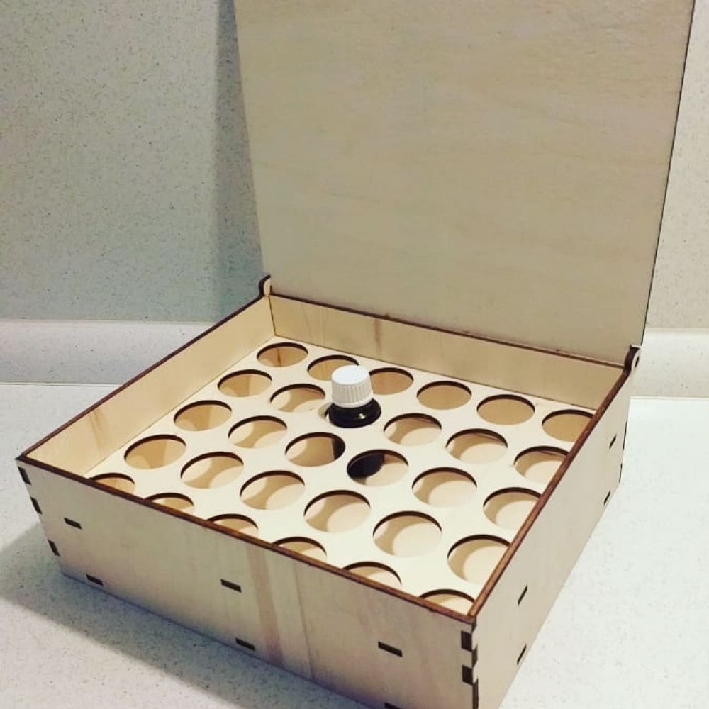 Škatla za eterična olja