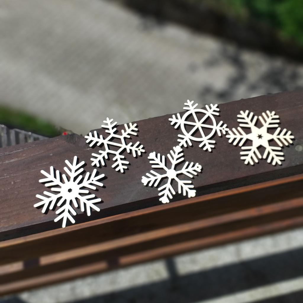 Novoletni obeski - snežinke