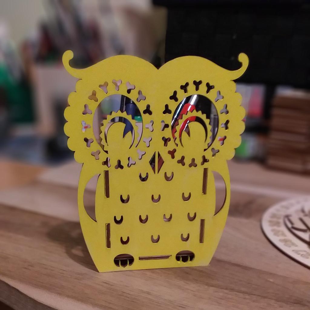 Škatla za svinčnike - Sovica Okica