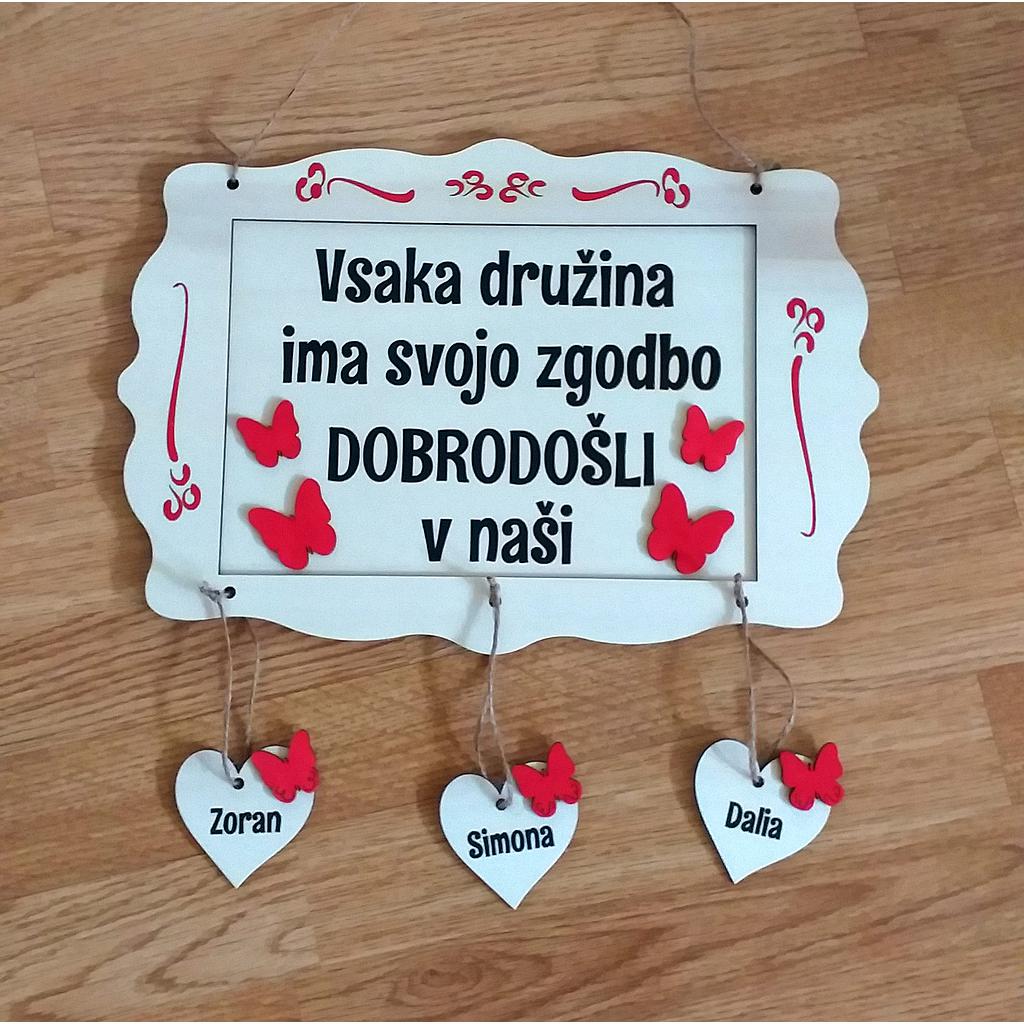 Družinska tabla