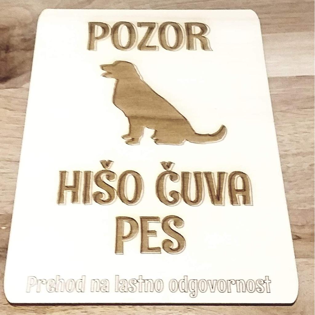 Tablica - hud pes