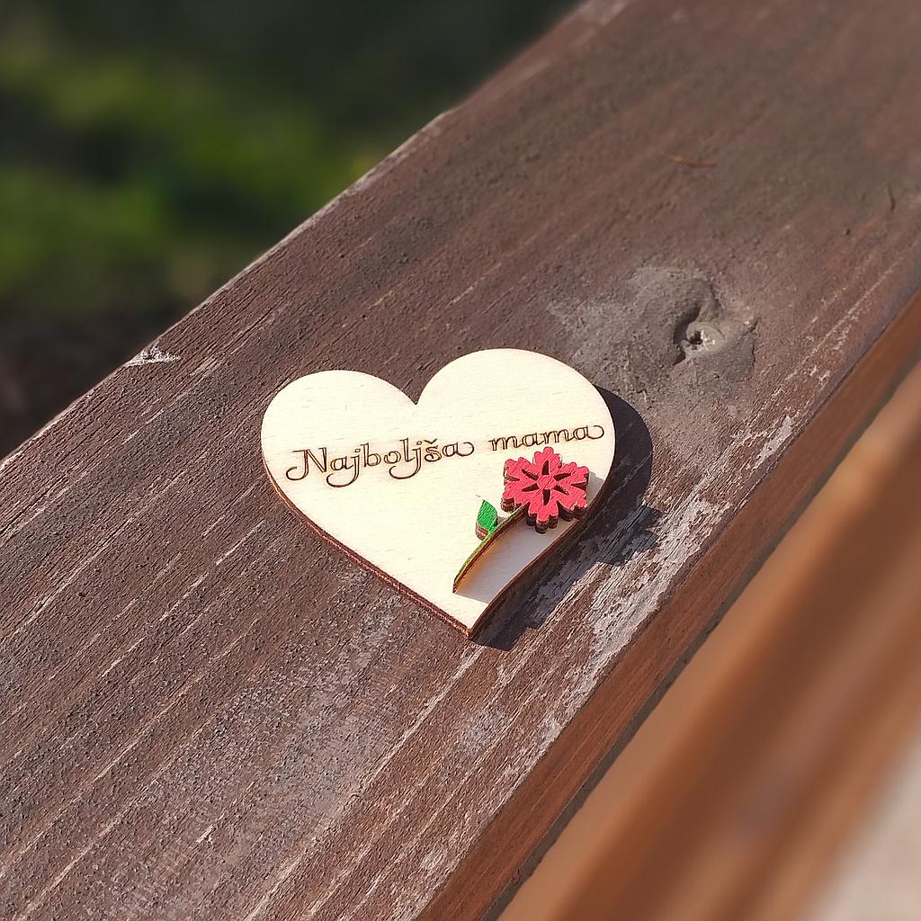 Srčki z mislimi (cvetličarna)