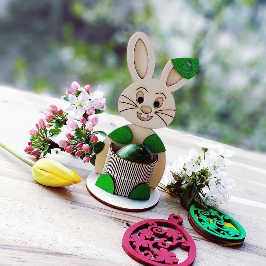 Velikonočni zajček z imenom