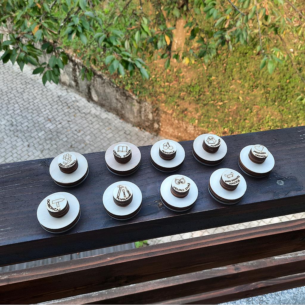 Komplet štampiljk za učiteljice