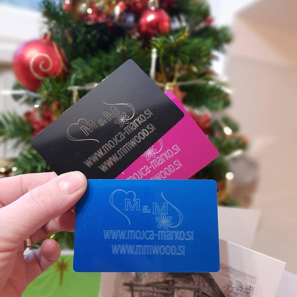 Vizitke/darilni bon/kartica