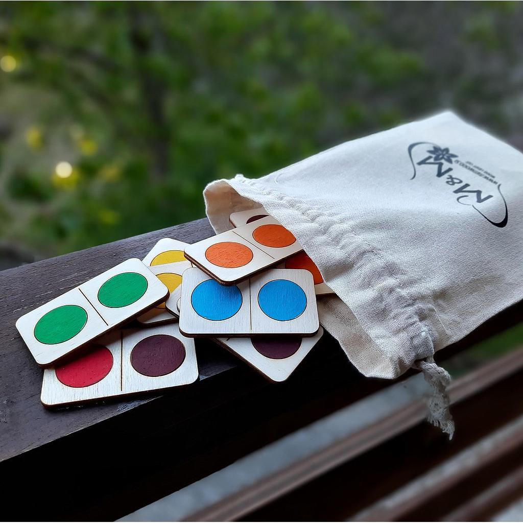 Domine - spoznaj barve