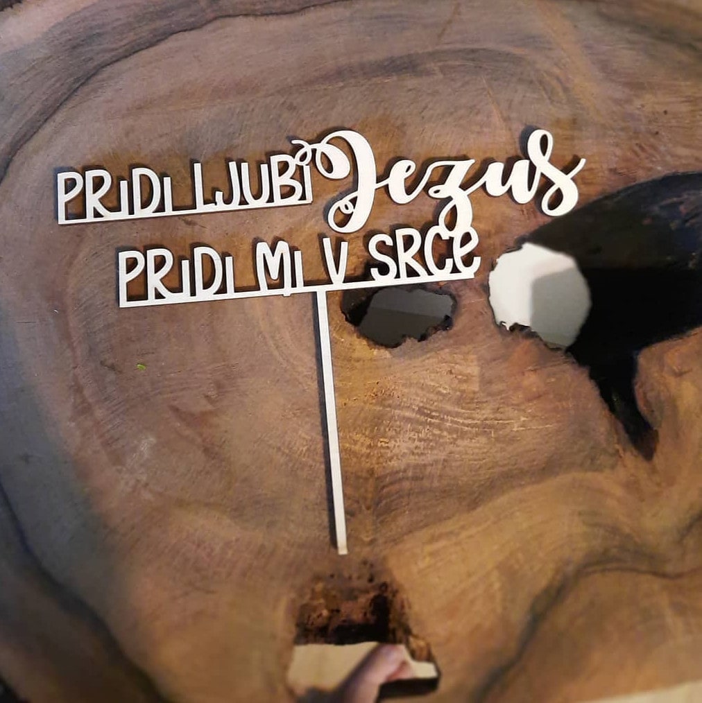 Cake topper - prvo sveto obhajilo