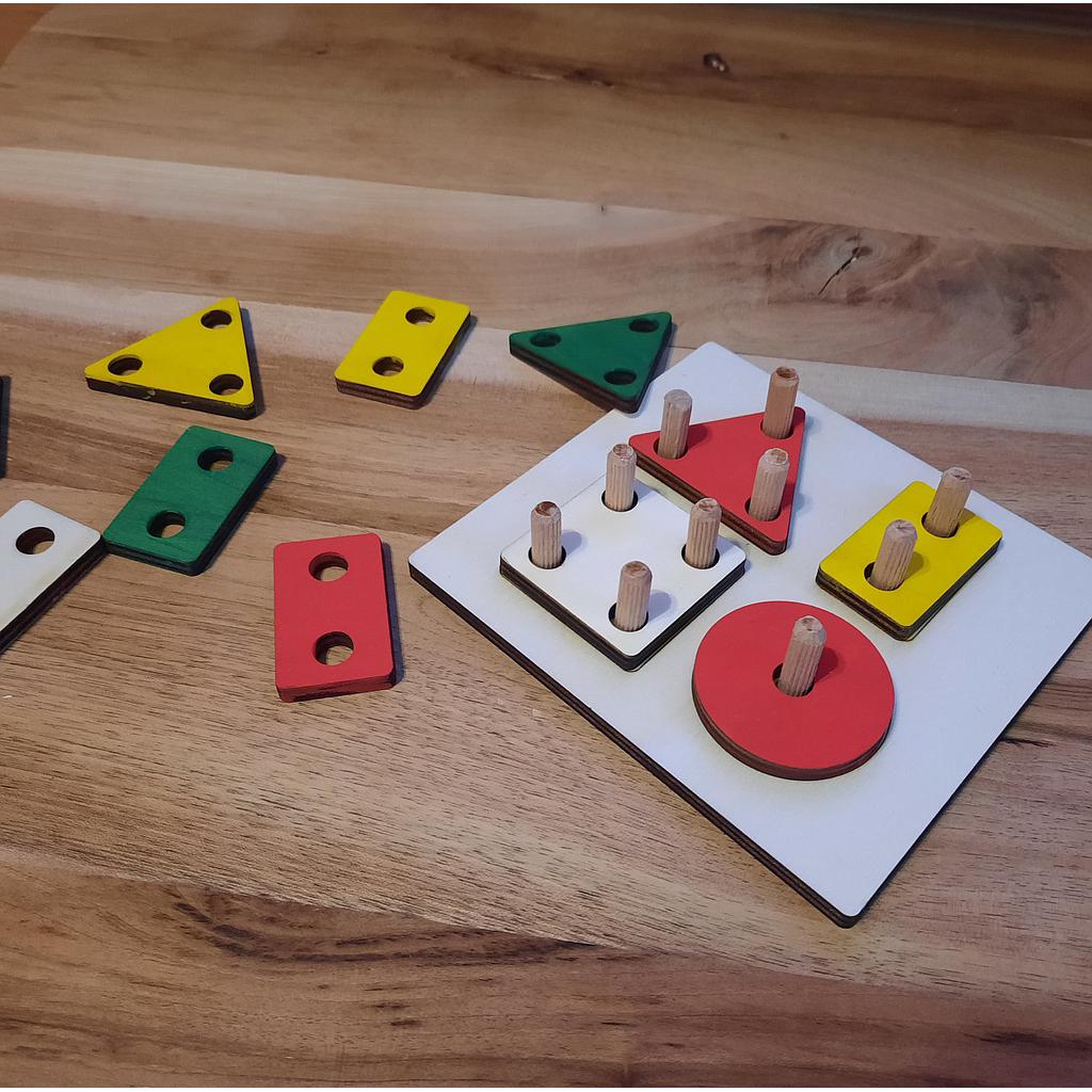 Vstavljanka liki - natikanje