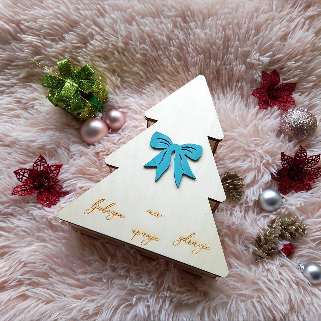 Darilna škatla - smrekca