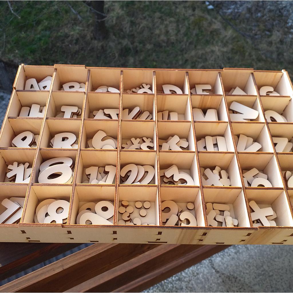 Škatla črk in števil