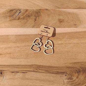 Uhani srčki v srčkih