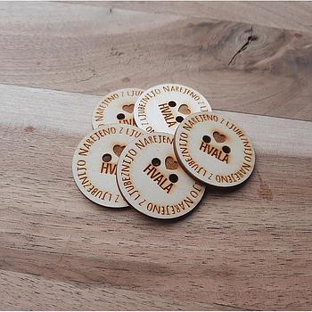 Našitek - narejeno z ljubeznijo