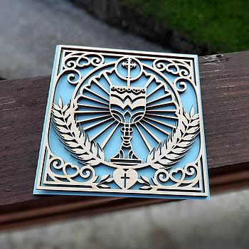 Vabilo/čestitka za prvo sveto obhajilo