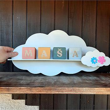 Oblak polička Sonce