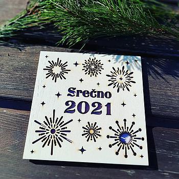 Voščilnica SREČNO 