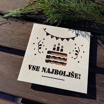 Čestitka Vse najboljše