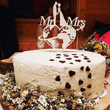 Cake topper Svet