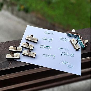 Komplet štampiljk za učitelje 2