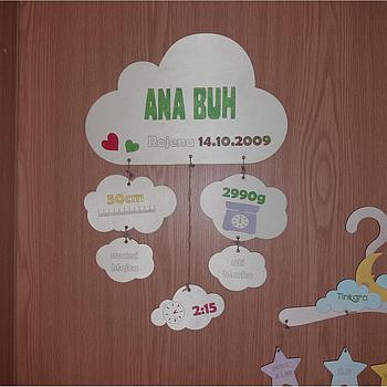 Rojstvo otroka - oblak