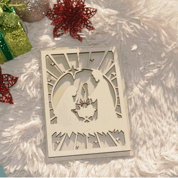 Pokončna voščilnica