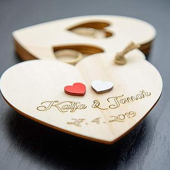 Škatlica za prstane