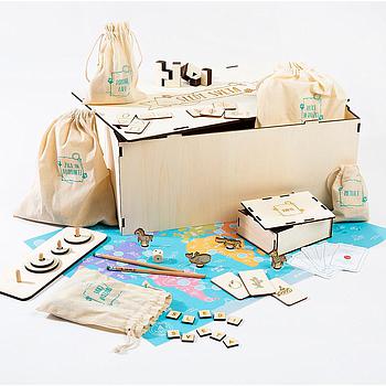 Sledi sveta - Zabavno pustolovska ter poučna družabna igra za vse