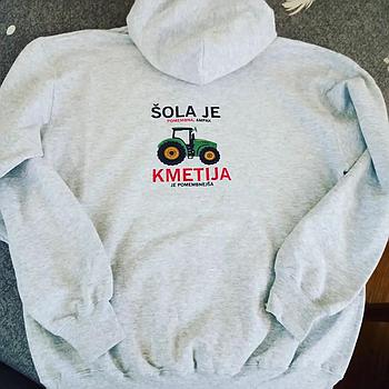 Pulover - kapucar KMETIJA