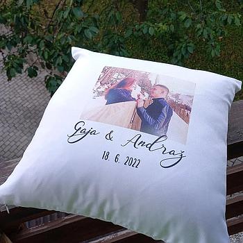 Okrasna blazina s prevleko 40×40 cm