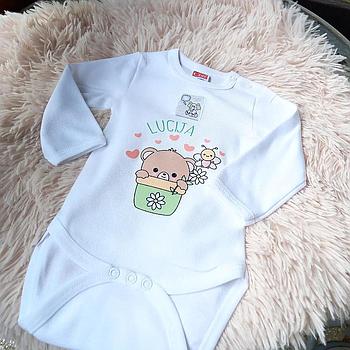 Body za dojenčka - dolgi rokavi