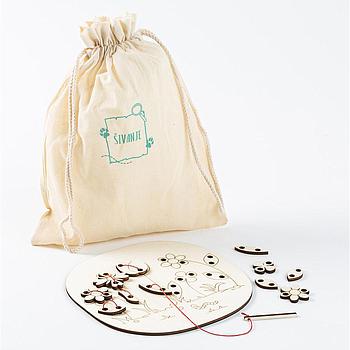 Šivanje - travnik z rožami