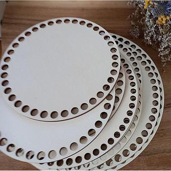 Lesena baza za pleteno košaro (kvačkanje)