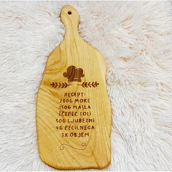 Servirna deska z ročajem