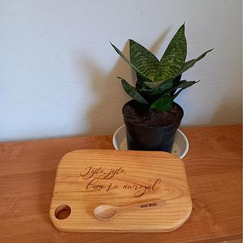 Servirna deska češnja