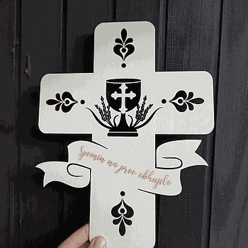 Križ (Spomin na krst, obhajilo, birmo)